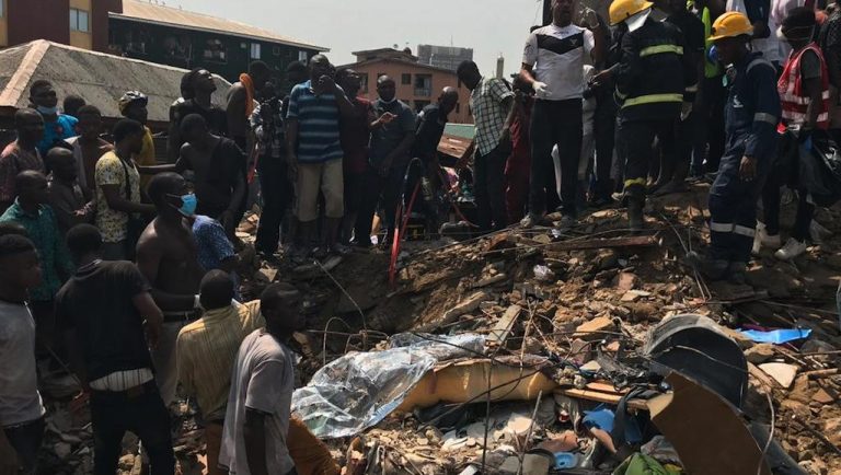 Building collapses in Bariga, Lagos