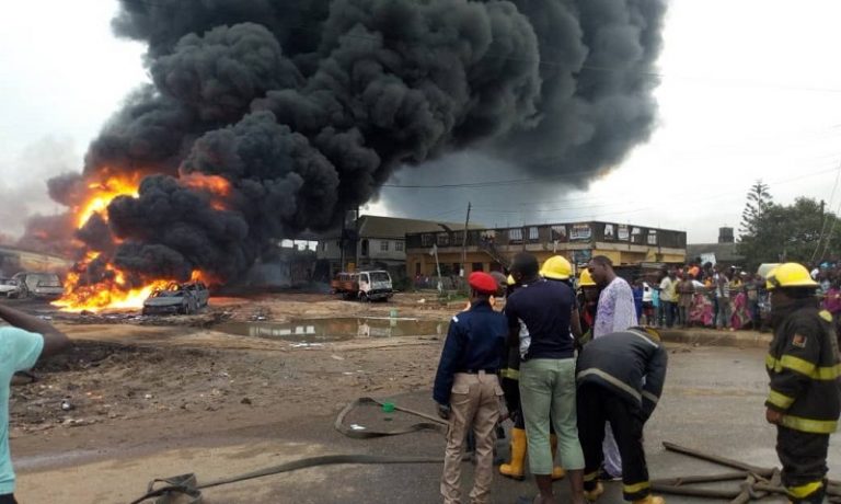 LASEMA confirms 2 dead, 30 vehicles burnt in Ijegun explosion